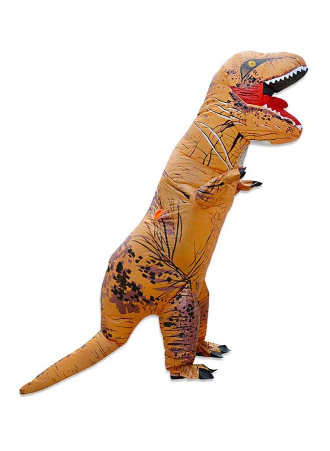 Inflatable Dinosaur Costume Suit for Adults Kids – Lightweight Vinyl with Quick-Inflate Design – Perfect for Birthday Parties Halloween Gifts and Festive Celebrations - Image 4