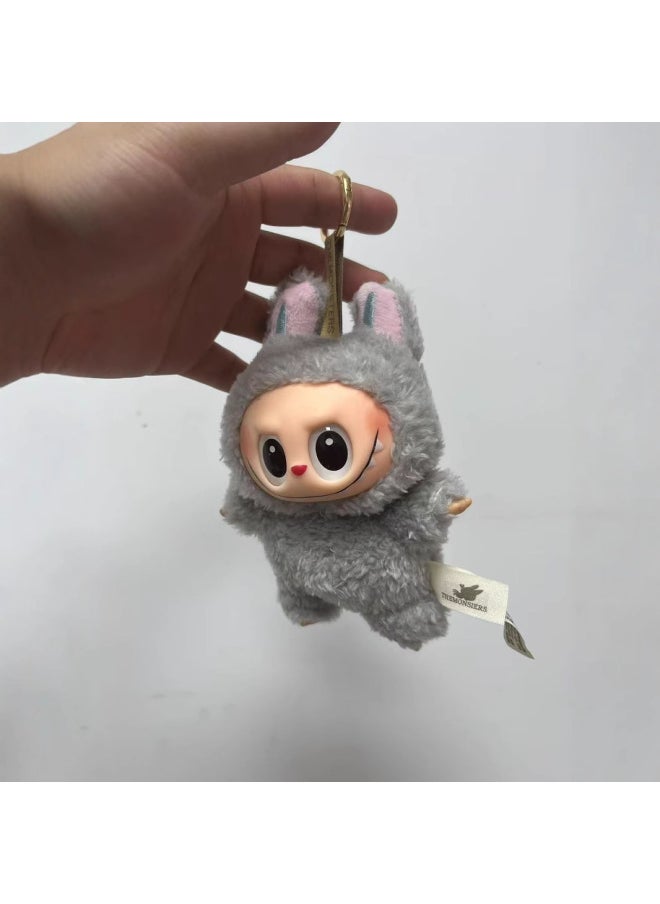 Labubu Generation Of The Motherland Version Of Macaron Bubble Series Fun Blind Box Vinyl Face Plush Doll Plush Pendant-Specification:Random Box  - Image 5