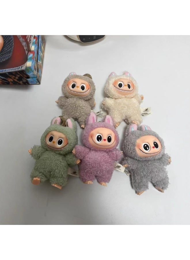Labubu Generation Of The Motherland Version Of Macaron Bubble Series Fun Blind Box Vinyl Face Plush Doll Plush Pendant-Specification:Random Box  - Image 3