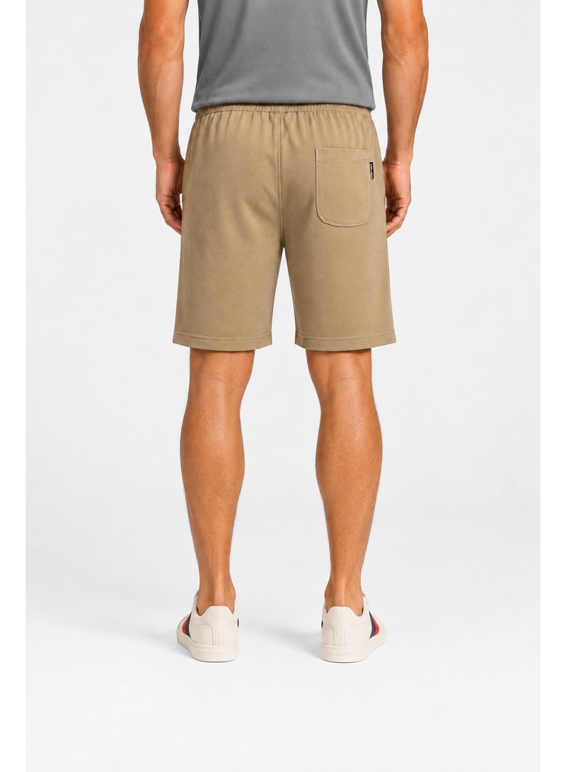 WHITE RABBIT Side Pockets Summer Short With Drawstring - Image 3