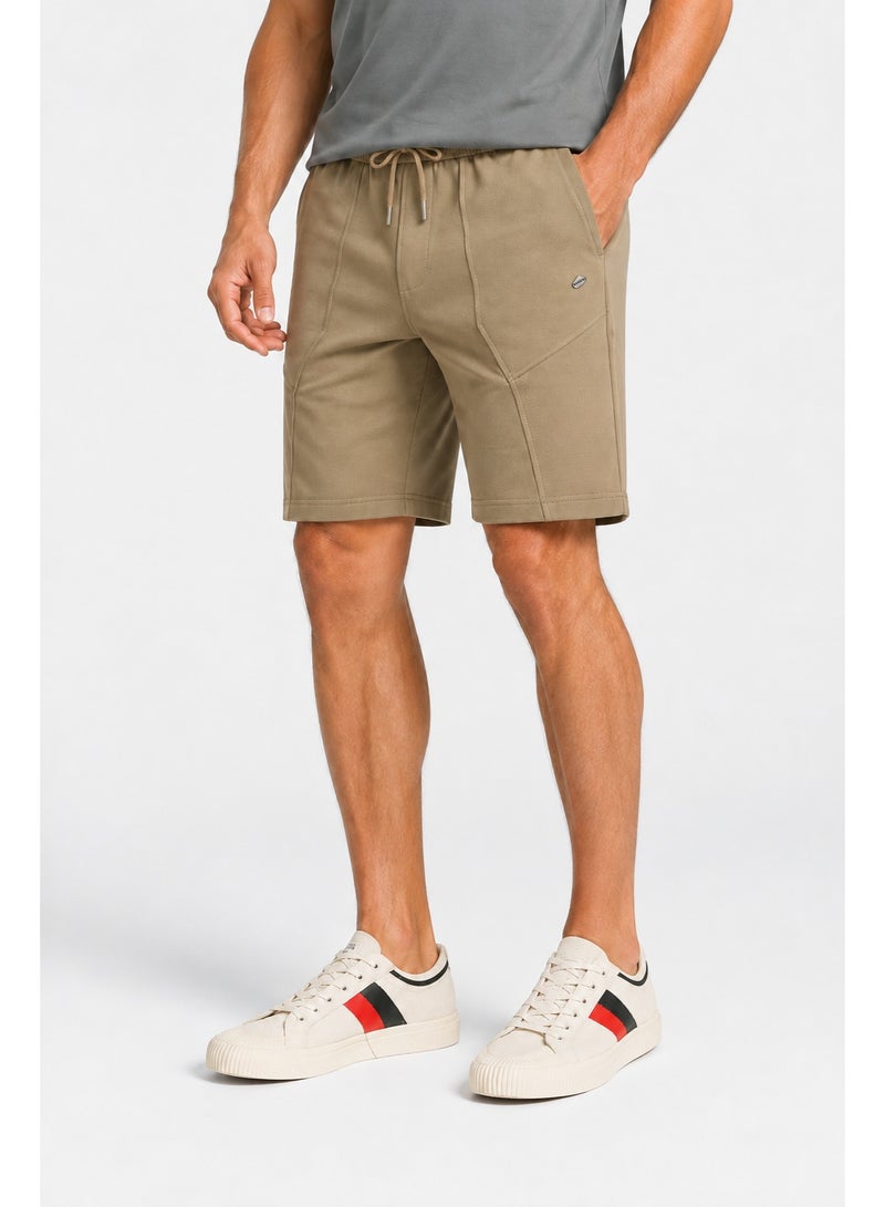 WHITE RABBIT Side Pockets Summer Short With Drawstring - Image 2