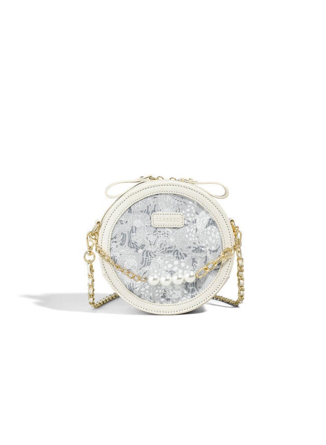 Yuyula Women's Crossbody Chain Bag Luxury Brand Small Round Shoulder Bag Birthday Women's Day Gift - Image 4
