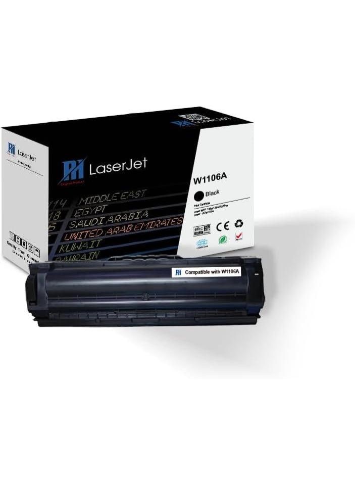 PH 106A Compatible Black Drum Unit Replacement for W1106A – High Yield Laser Printer Toner - Image 1