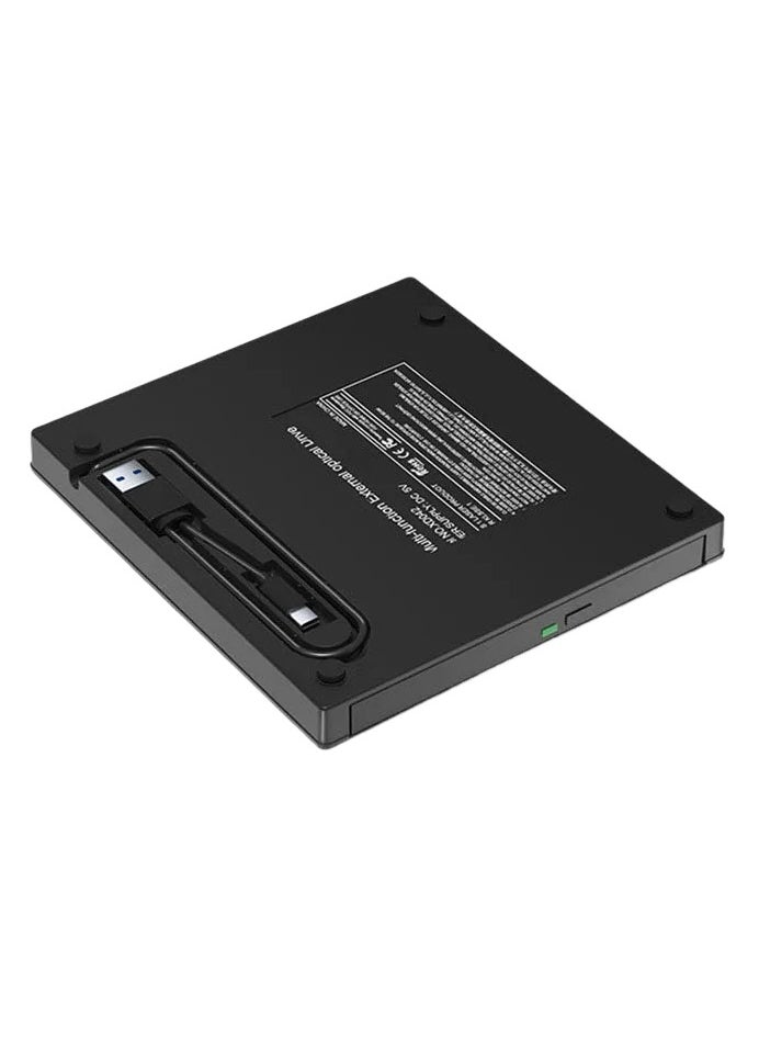 Generic - 7-in-1 USB 3.0 Type C External CD DVD RW Optical Drive DVD Player Burner Reader Multi-Function Drive For Windows Mac PC Laptop - Image 1