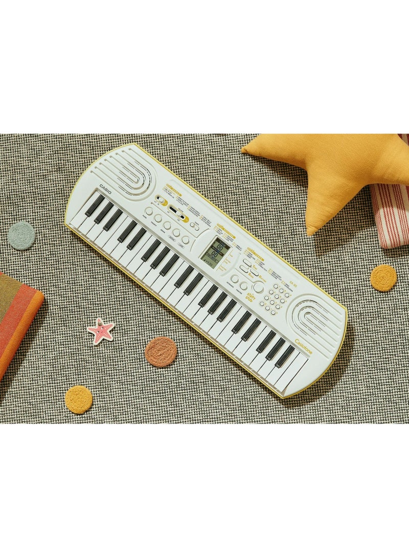 Casiotone SA-80 MINI KEYBOARD 44 Keys, 100 Tones, 10 built-in songs, 32 Polyphony (Without Power adapter) - Image 3