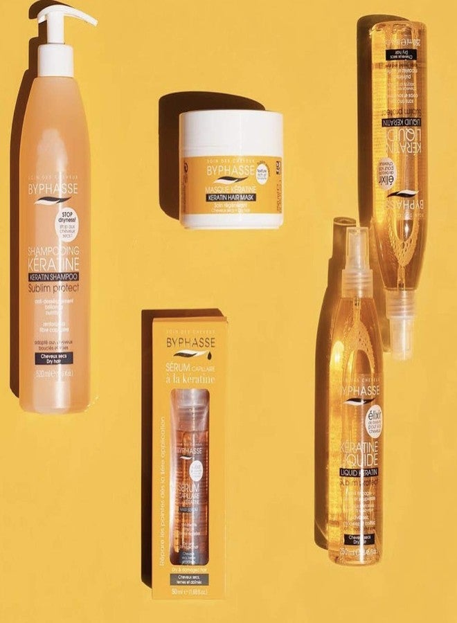 Byphasse Pack OF 3 - Keratin liquid sublim protect for dry hair - 250 ml - Image 5