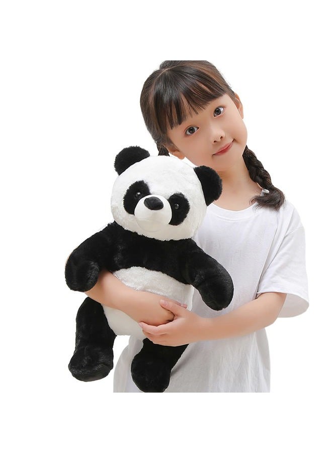 FFxiong 18" Panda Bear Stuffed Animal Plush Toy Cute Soft Body Doll Pillow Kawaii Giant Panda, Gift for Kids Boy Girl Birthday Valentines Christmas - Image 1