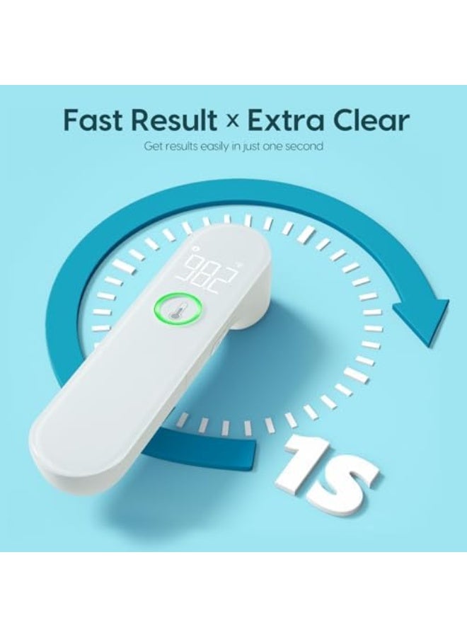Viproud Thermometer for Adults and Kids, Fast Accurate Baby Thermometer, FSA HSA Eligible, Fever Alarm & Mute Mode, Baby Essentials - Lifetime Support  - Image 3