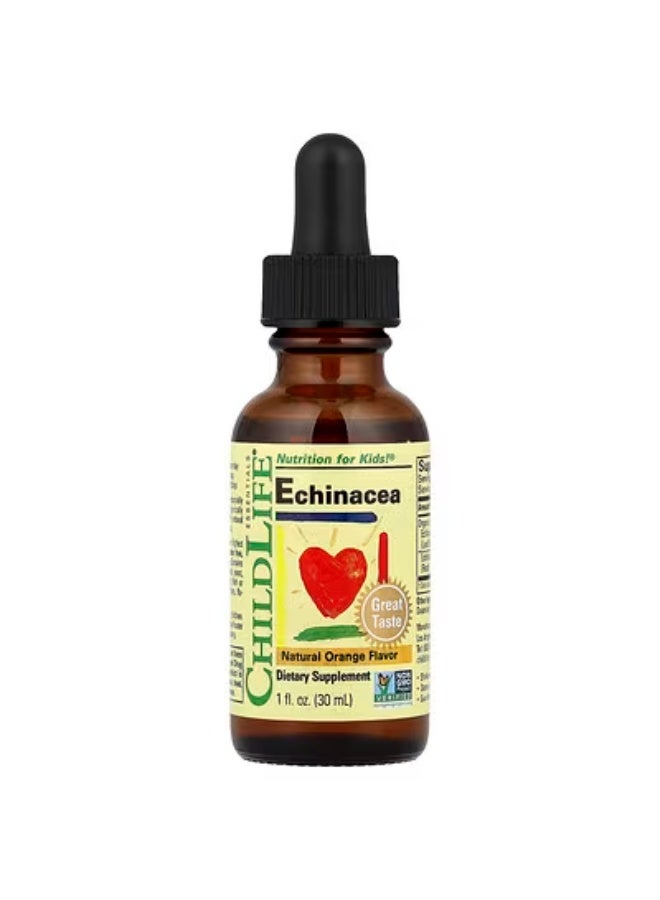 CHILDLIFE ESSENTIALS Essentials Echinacea Natural Orange 1 fl oz (30 ml) - Image 1