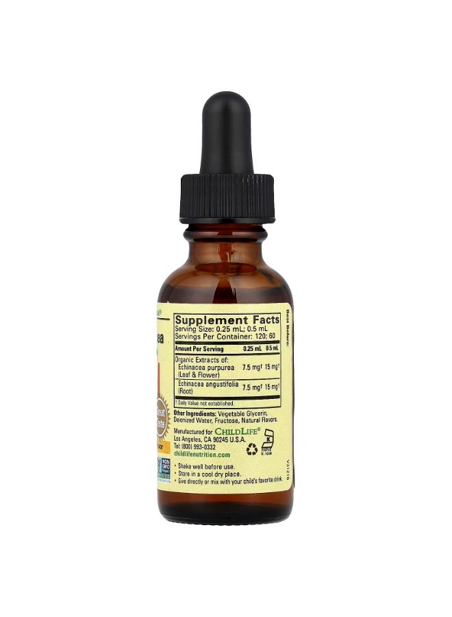 CHILDLIFE ESSENTIALS Essentials Echinacea Natural Orange 1 fl oz (30 ml) - Image 2
