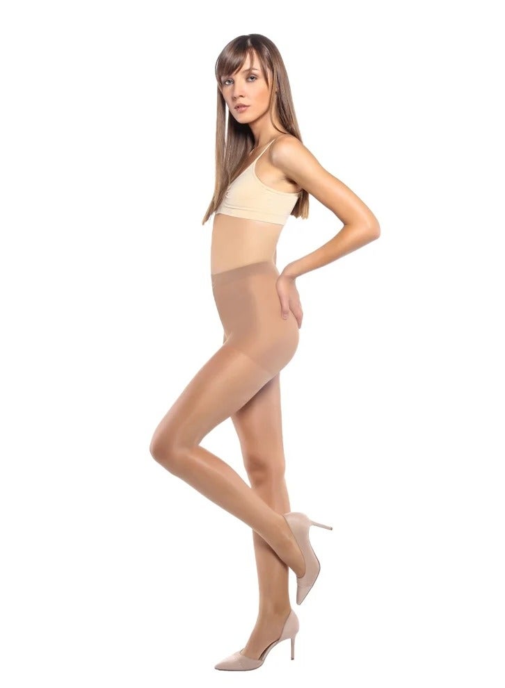 Marie France Seta 15 Denier Sheer Tights - Premium Quality Tights for Women  - Image 1