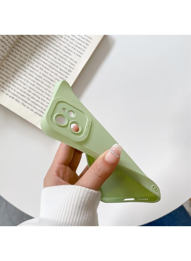 اس-توب جراب لهاتف iPhone 11 جراب هاتف من السيليكون السائل ذو الجوانب المستقيمة - Image 3