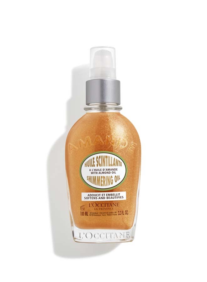 L'OCCITANE Almond Shimmering Body Oil 100Ml  - Image 1