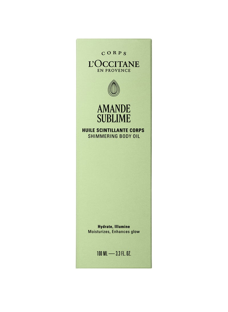 L'OCCITANE زيت الجسم اللامع باللوز 100 مل - Image 3