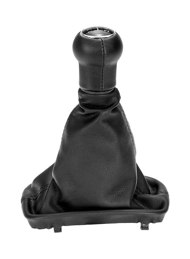 5-Speed Gear Shift Knob Gaiter Boot Kit For Audi