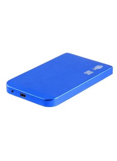 2.5in USB3.0 SATA SSD HDD Hard Drive Box 5Gbps 3TB USB3.0 SATA Portable Hard Drive Box (Blue)