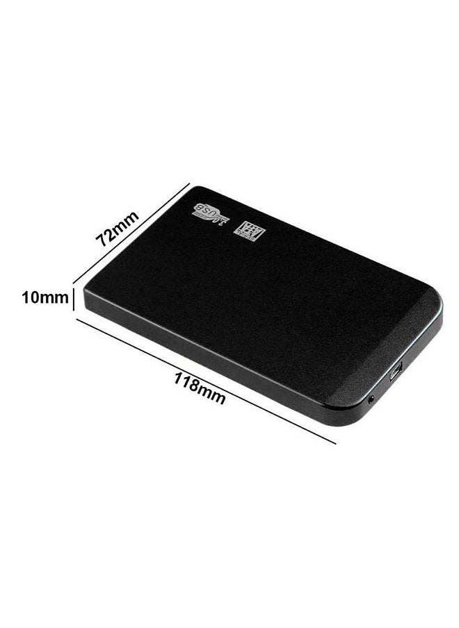 Generic - 2.5in USB3.0 SATA SSD HDD Hard Drive Box 5Gbps 3TB USB3.0 SATA Portable Hard Drive Box (Blue) - Image 1