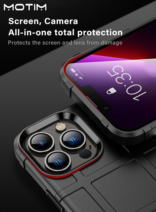 Motim Phone Case for iPhone 14 Pro/14 Pro Max Ultra Slim Case Soft TPU Airbag Anti-Drop Shockproof Protective Anti-Scratch Cover Full Body Protective Cover - Image 4