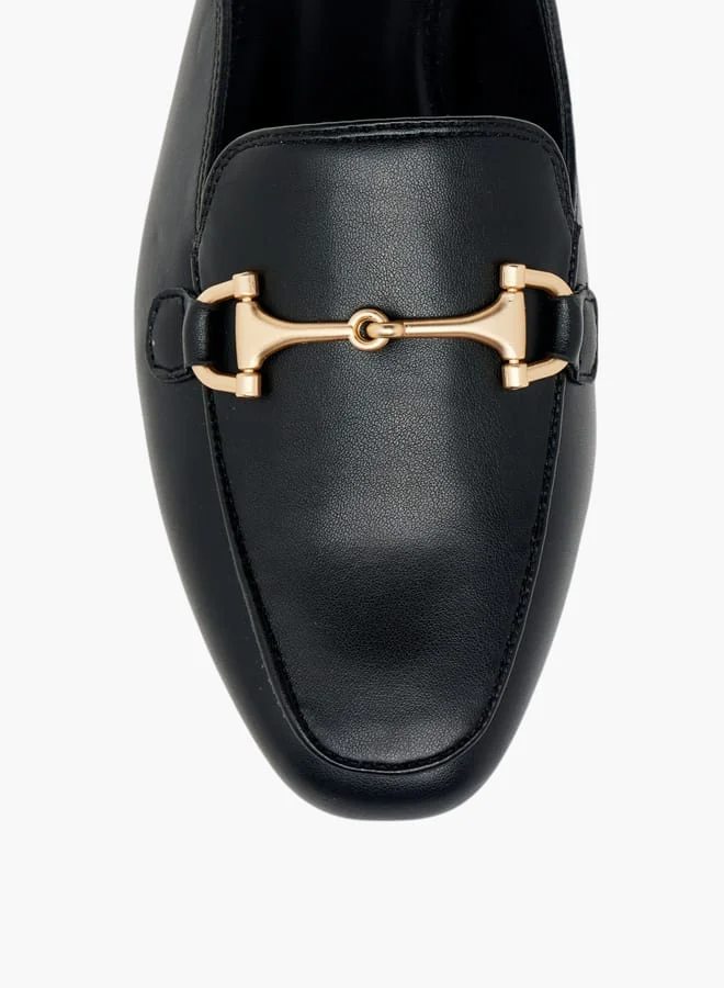 سيليست Women's Metal Accent Slip-On Mules