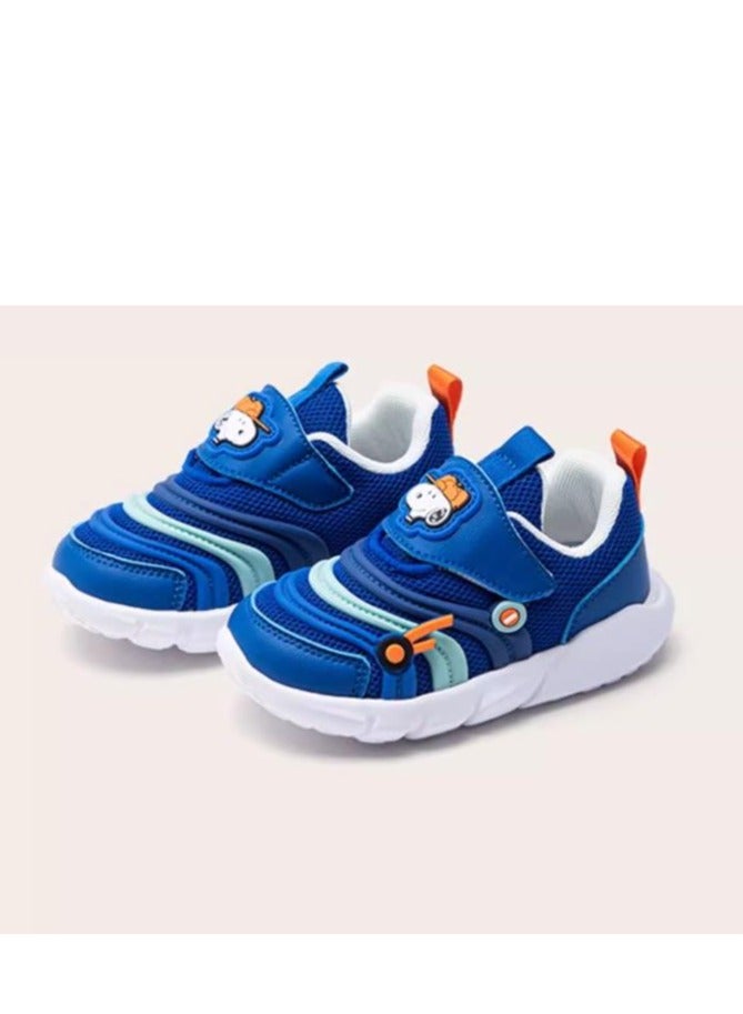 Snoopy Baby Breathable Walking Shoes With Soft Sole, Anti Slip And Anti Kick Function Shoes - Image 2