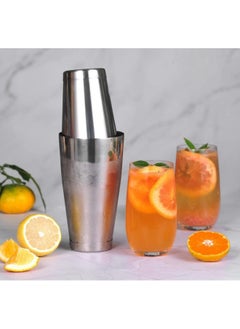 Stainless Steel Boston Shaker Set 800+600ml800+600ml with bottom 800+600ml with bottom