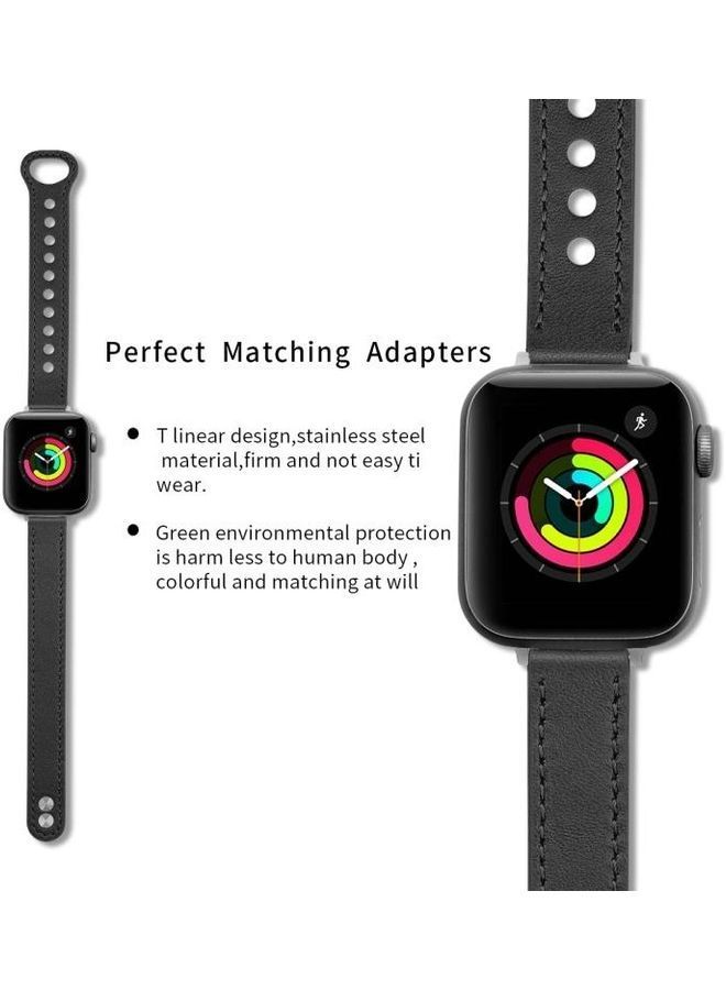 نيبمينينت سوار ساعة مزدوج بديل مرصع أسود - Image 4