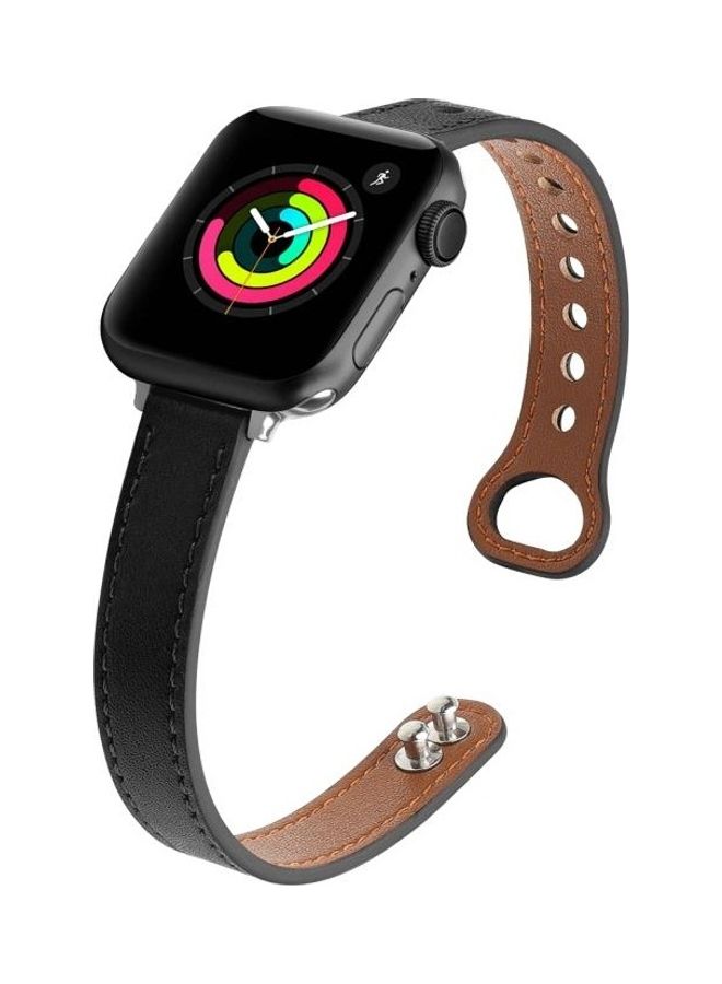 نيبمينينت سوار ساعة مزدوج بديل مرصع أسود - Image 2