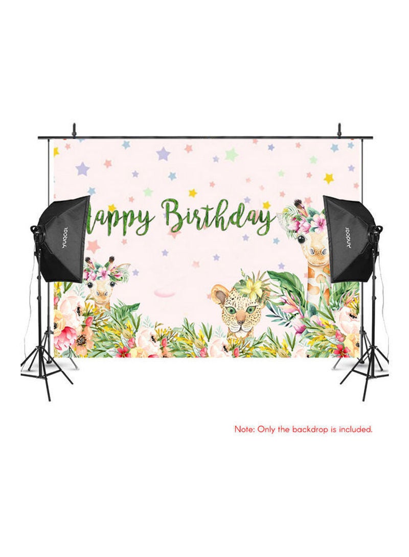 NIBEMINENT Birthday Baby Shower Photography Studio Background Multicolour - Image 2