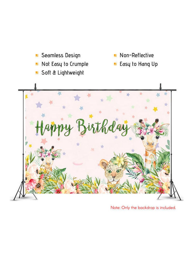 NIBEMINENT Birthday Baby Shower Photography Studio Background Multicolour - Image 3