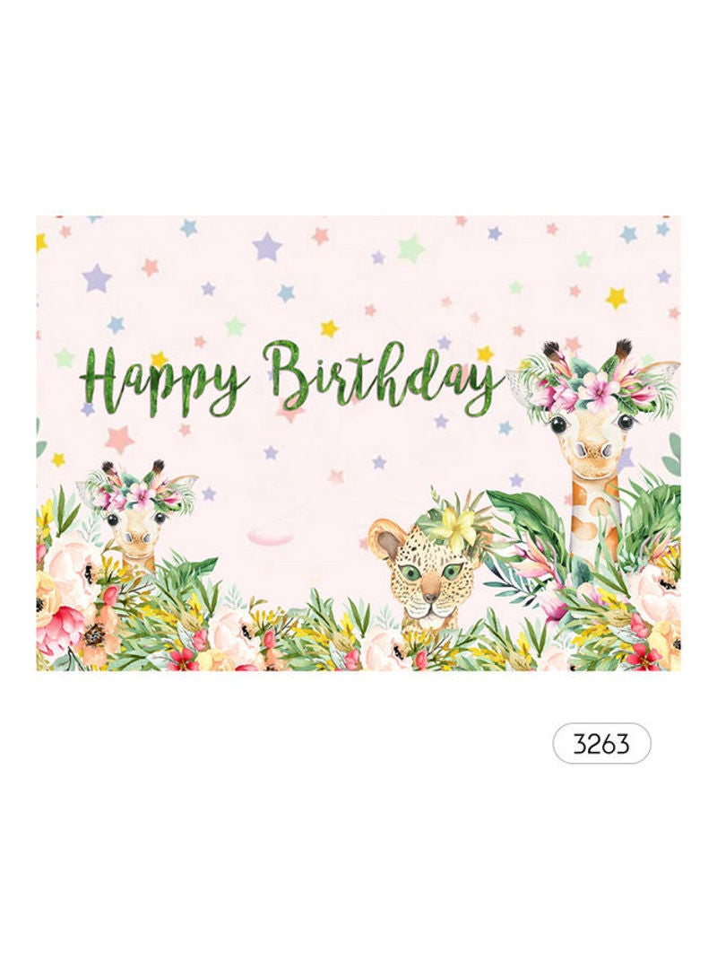 NIBEMINENT Birthday Baby Shower Photography Studio Background Multicolour - Image 5