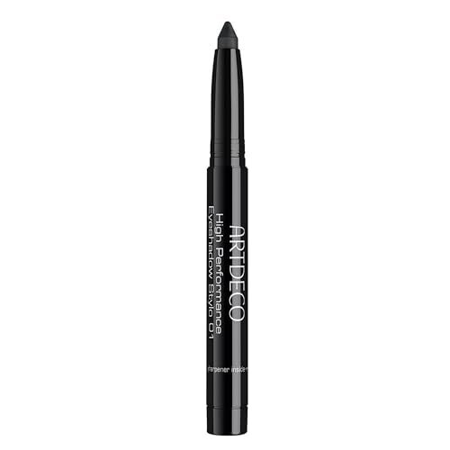 ARTDECO High Performance Eyeshadow Stylo – Black №1 – 3in1 Stick: Eyeshadow, Eyeliner & Kajal – Glides On & Blends Easily – Up to 10 Hours of Wear – Eye Makeup – Pencil – 0.04 Oz - Image 1