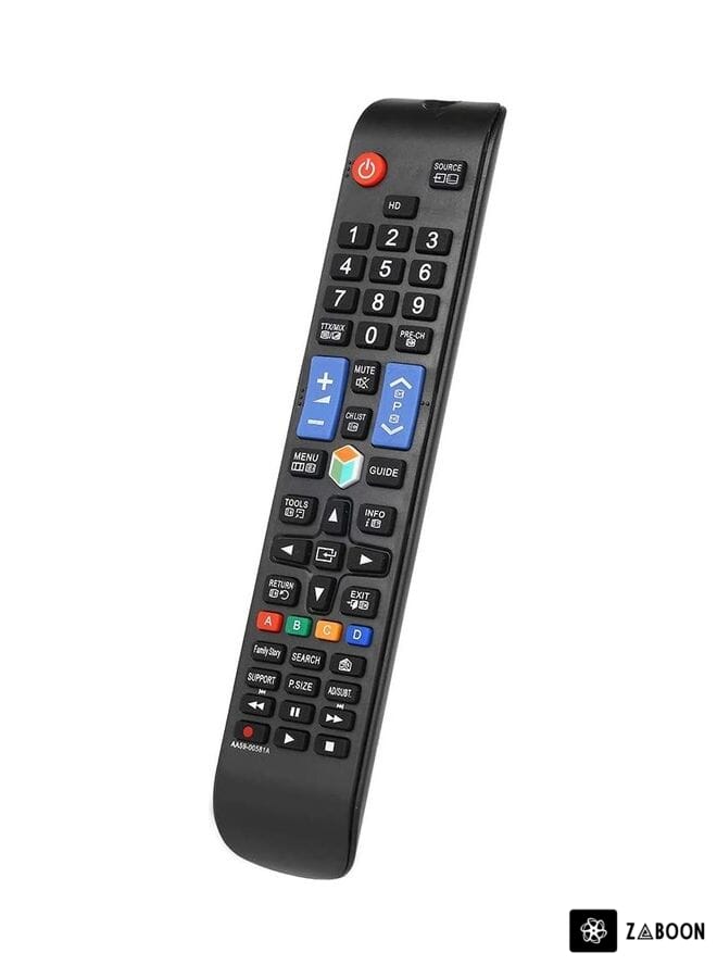 Zaboon Remote Control For Samsung HD, LED, Smart Digital TV Black