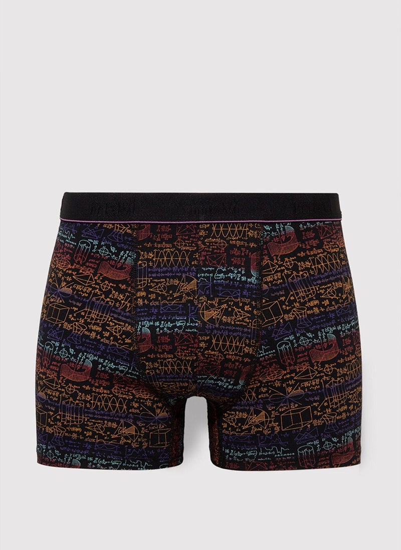 MAVI Printed Black Boxers - Image 1