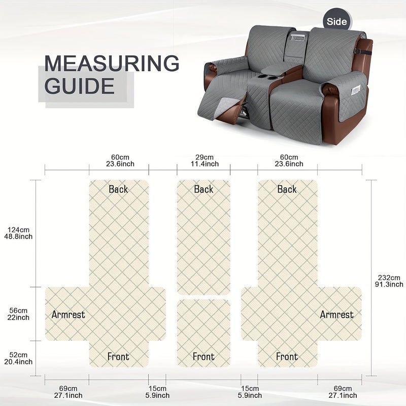 4pcs Set Universal All Seasons Spring Polyester Small Diamond Pattern Cup Holder Style Lounge Chair Sofa Cushion Wine Red Easy To Install And Clean Suitable For Various Animals To Protect Sofa From Scratches - Image 2