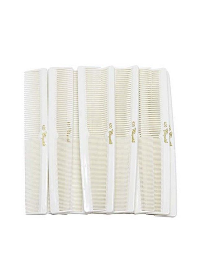 Krest Cleopatra 420. 7 Inch Hair Cutting Combs. Barber’S & Hairstylist Combs. 1 Dz. - Image 1