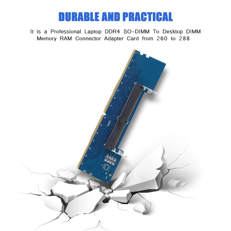 Professional Laptop DDR4 SODIMM To Desktop DIMM Memory RAM Connector Cards Converter Adapter - Image 3