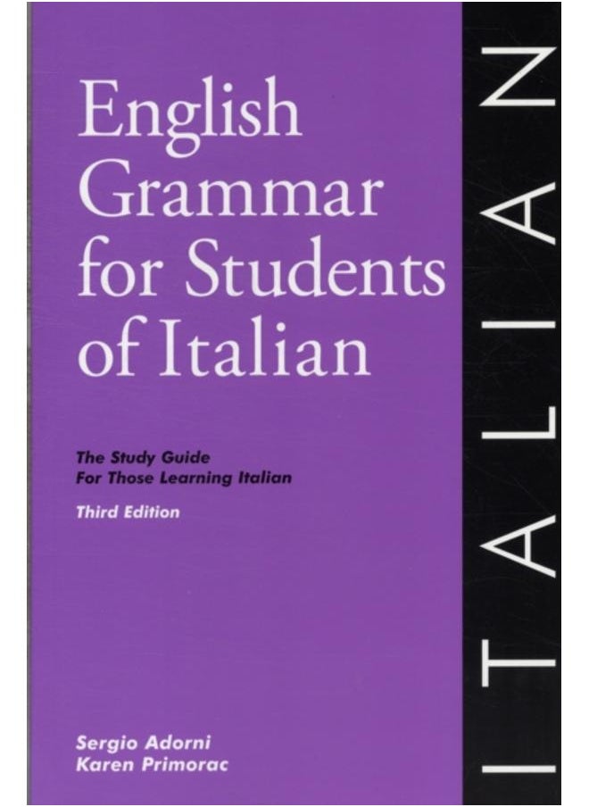 English Grammar for Students of Italian 