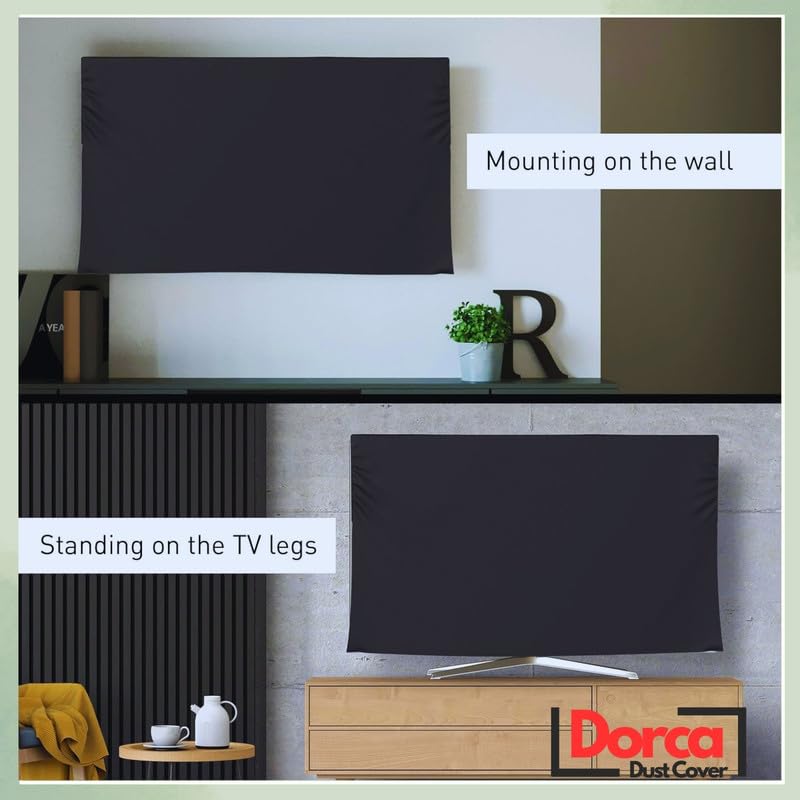 Dorca ® Fabric Dust Care Television Cover For LG 139.7 Cm (55 Inches) 4K Ultra HD Smart Nanocell TV 55NANO73TPZ - Image 3