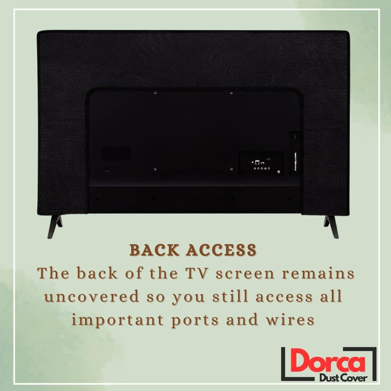 Dorca ® Fabric Dust Care Television Cover For LG 139.7 Cm (55 Inches) 4K Ultra HD Smart Nanocell TV 55NANO73TPZ - Image 5