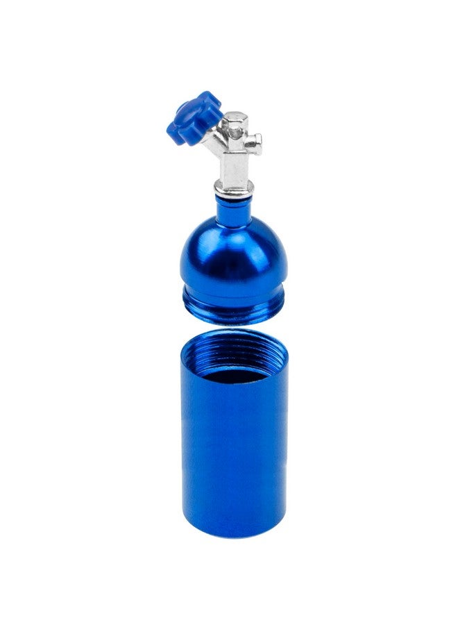 Vgoohobby Ohobby Simulation Nitrogen Bottle Decoration Part Accessory Compatible With Traxxas Trx4 Axial Scx10 Rc4Wd Tamiya Cc01 D90 90046 1/10 Rc Crawler (Bue) - Image 4