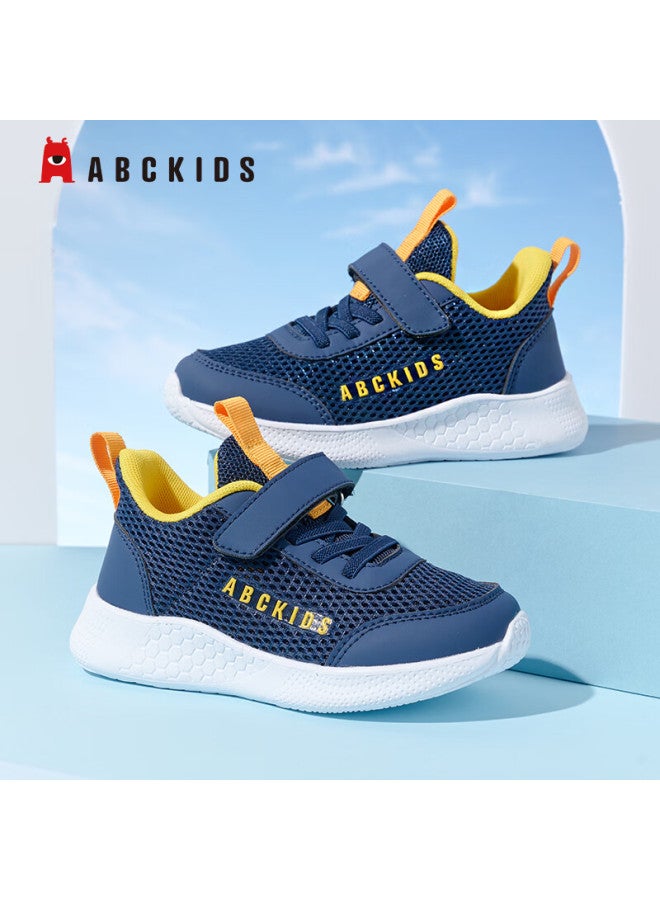 Abc Kids Children's Outdoor Sports Shoes Spring Autumn Breathable Casual Running Shoes Dark Blue Size 37 - Image 2