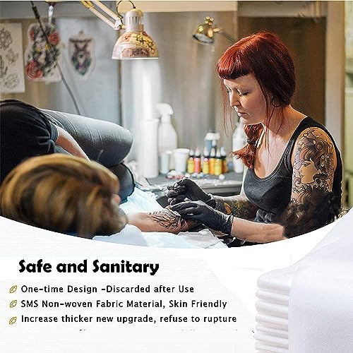 KUDIZE Laminated Water Proof Disposable Non-Woven 30 GSM Bed Sheet for Hospital; Hotel; Spa and Beauty Parlor (31 x 72 Inch/78.70 x 182.90 cm) (Pack of 100) - Image 3