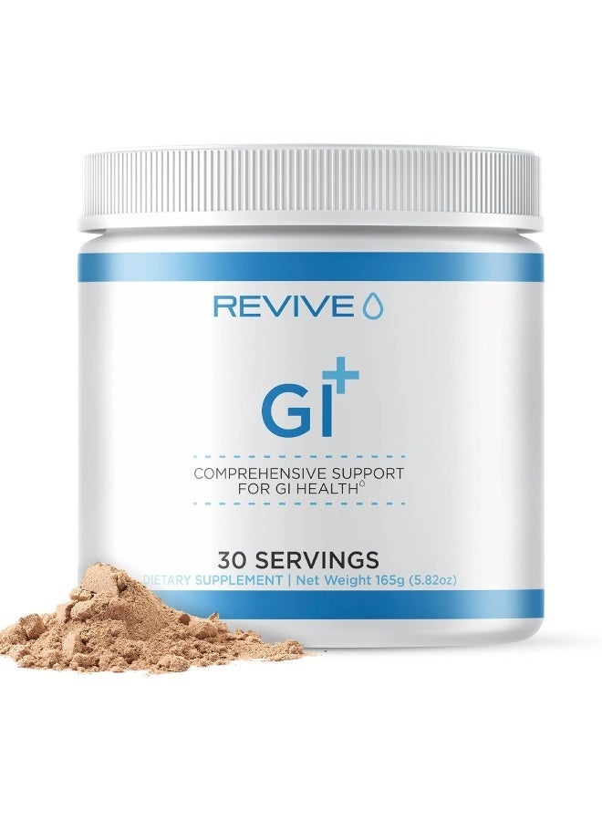 ريفايف Revive GI Plus – يدعم صحة الأمعاء والهضم وامتصاص العناصر الغذائية ويهدئ الجهاز الهضمي 165 جرام - Image 1
