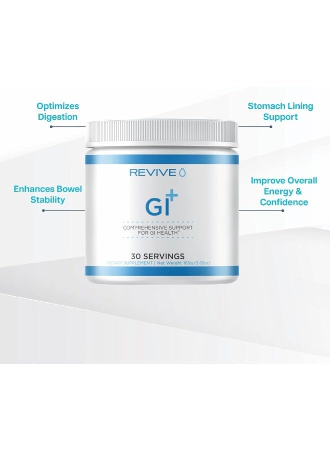 ريفايف Revive GI Plus – يدعم صحة الأمعاء والهضم وامتصاص العناصر الغذائية ويهدئ الجهاز الهضمي 165 جرام - Image 4