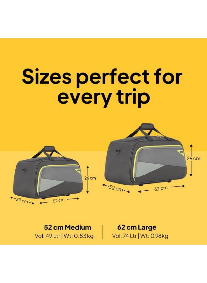 American Tourister Polyester Harp Duffle Bag 52 Cm Grey, Duffel Bag for Travel, Gym Bag for Men, Women, Durable with Strong Zips, Overnighter - pzsku/Z53D80A9654B73D2268F9Z/45/_/1738306132/e591c9e0-aa32-49db-9ef3-b1aa26258439