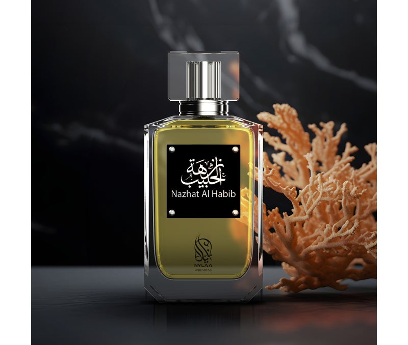 NYLAA Nazhat Al Habib Eau De Parfum(EDP) 100ML | Premium Unisex (Men and Women) Perfume | Long Lasting Arabian Fragrance | Daily Use Perfume - Image 4