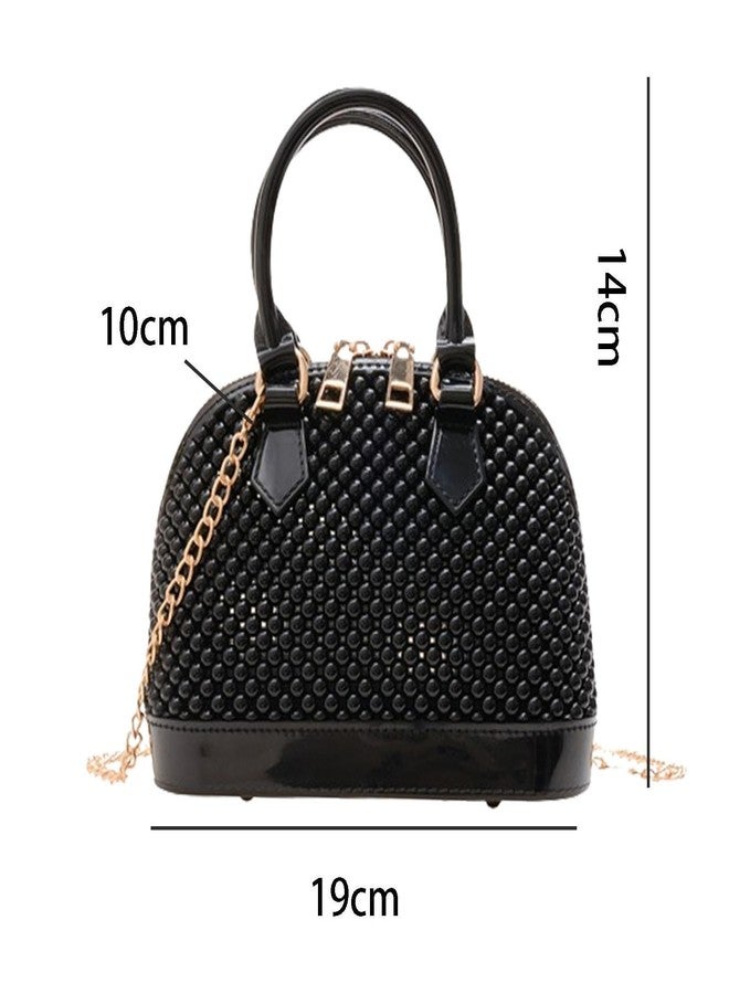 HASHFLOW Handbag Stylish Casual PVC Satchel Bag For Women | Trendy Crossbody Hand Bag For Women/Girls (Black) - Image 2