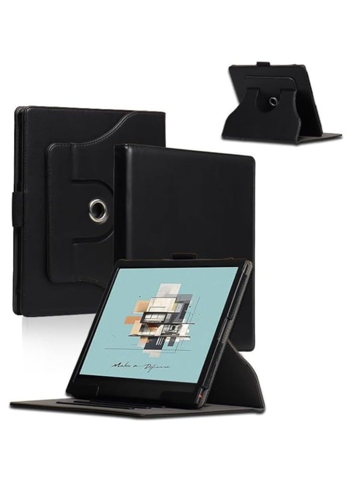 Generic - 360 Degree Rotating Funda Compatible with Onyx Boox Note Air 4 C Tablet 10.3 inch (2024 Released) eBook Magnetic Cover with Hand Strap for Boox Note Air4 C - Image 1
