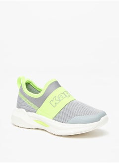 Kappa Boys Textured Slip-On Sports Shoes  - Image 2