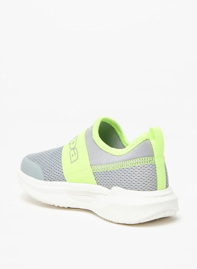 Kappa Boys Textured Slip-On Sports Shoes